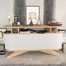 Hanah Home Stor Aparador Roble y Blanco